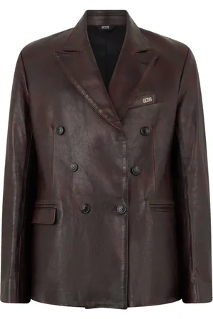 GCDS Dubbelknäppt skinnblazer