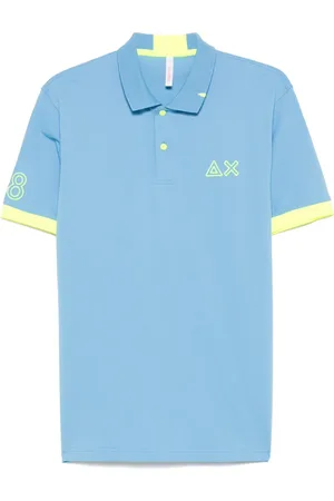 sun68 Pikétröja med broderad logotyp