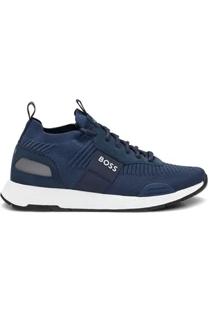 HUGO BOSS Sneakers med stickad detalj