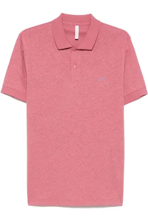 sun68 Pikétröja med broderad logotyp