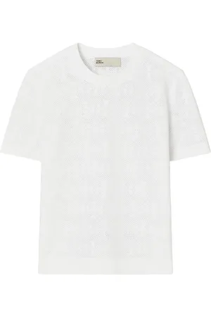 Tory Burch Mönstrad kortärmad tröja