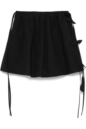 BLUMARINE Minikjol med blomapplikation