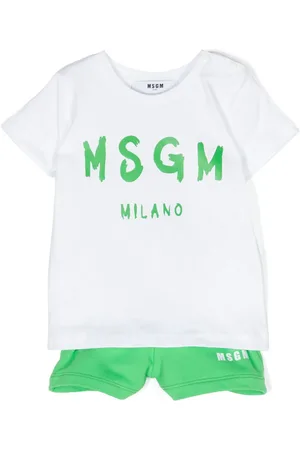Msgm Shorts med logotyp