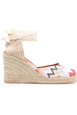 Missoni Chevronmönstrade espadrillos 90 mm