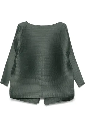 Issey Miyake Plisserad blus