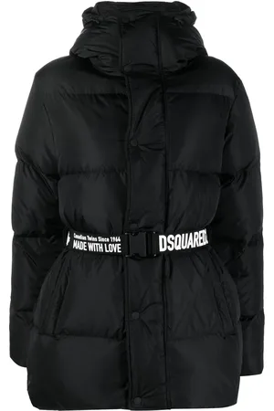 Dsquared2 Puffjacka med bälte