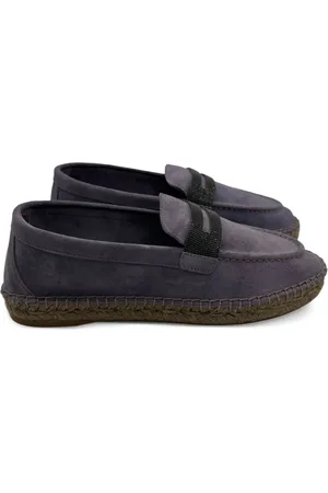 Brunello Cucinelli Espadrillsandaler med monili