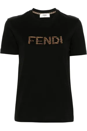 Fendi Sweatshirt med logotypdetalj