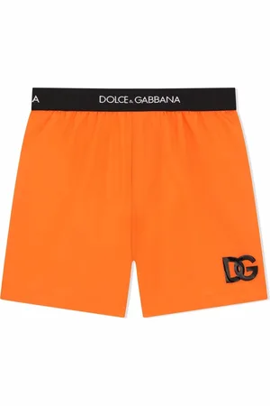 Dolce & Gabbana Badbyxor med broderad logotyp