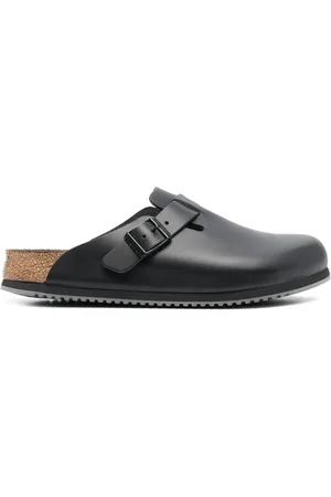 Birkenstock Boston tofflor med spänne