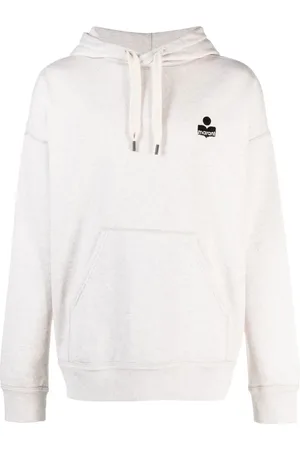 Isabel Marant Malek hoodie med broderad logotyp