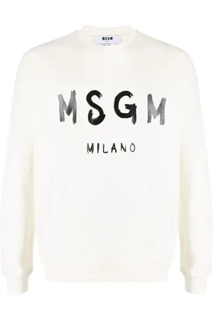 Msgm Tröja med logotyp