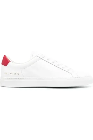 COMMON PROJECTS Retro låga lädersneakers
