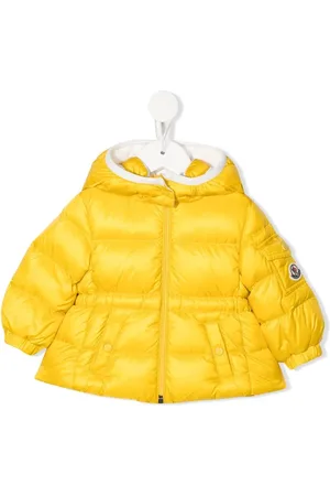 Moncler Vadderad jacka med logotypmärke