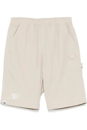 A Bathing Ape Shorts med logotypmärke