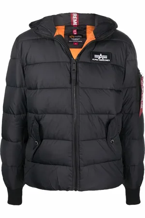 Alpha Industries Vadderad jacka med huva