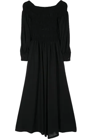 Max Mara Klänning med smockad panel