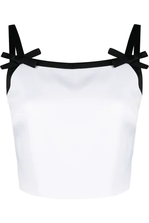 Msgm Croptop med rosett