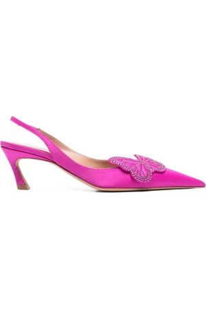 BLUMARINE Pumps med fjärilsapplikation 65 mm