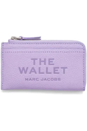 Marc Jacobs Läderplånbok med präglad logotyp