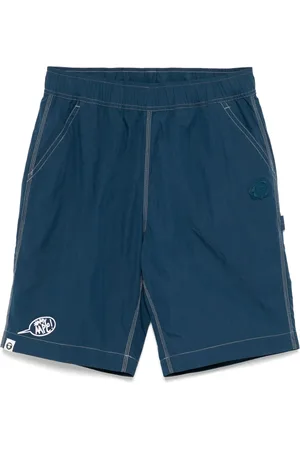 A Bathing Ape Shorts med logotypmärke