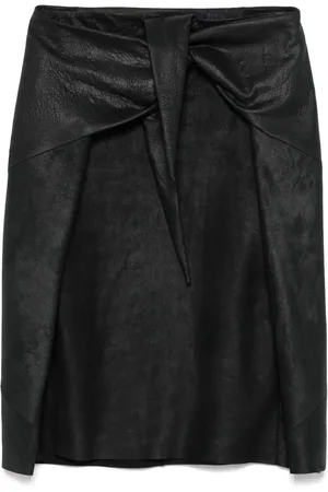 Rick Owens Skinnkjol i midimodell