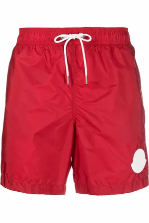 Moncler Badbyxor med logotypmärke