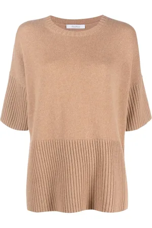 Max Mara Stickad kashmirtopp
