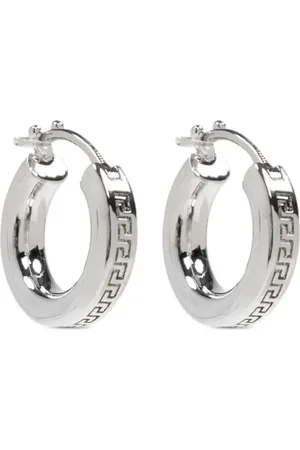 VERSACE Greca hoops