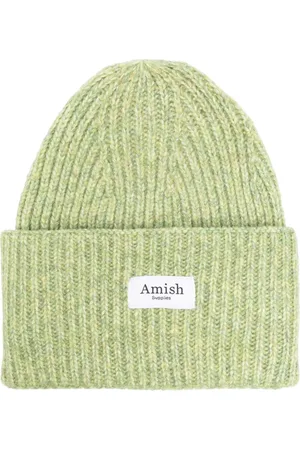 AMISH Mössa med logotypmärke