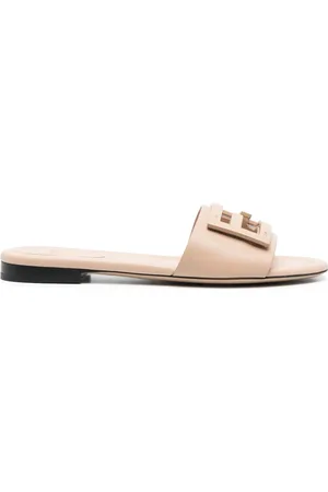 Fendi Tofflor med logotypmärke