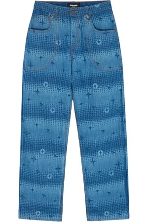 Ahluwalia Mönstrade jeans