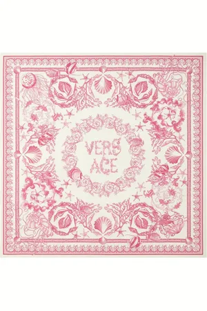 VERSACE Underwater Barocco sidensjal