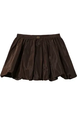 Twin-Set Kort puffkjol i taft