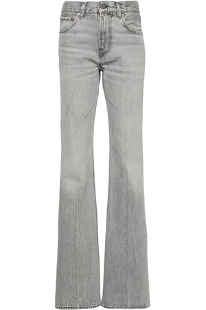 haikure Flora Fog utsvängda jeans
