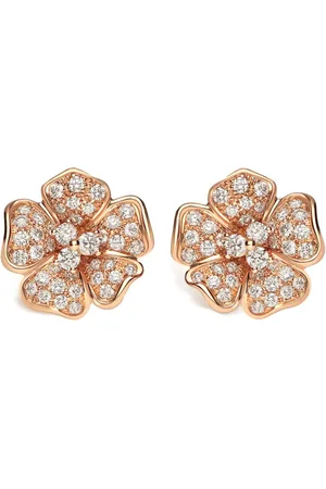 Leo Pizzo Diamantörhängen i 18K roséguld
