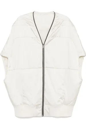 Rick Owens ärmlös jacka med veck