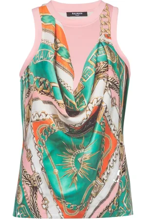 Balmain Väst med tryck