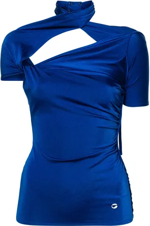 COPERNI Asymmetrisk draperad topp