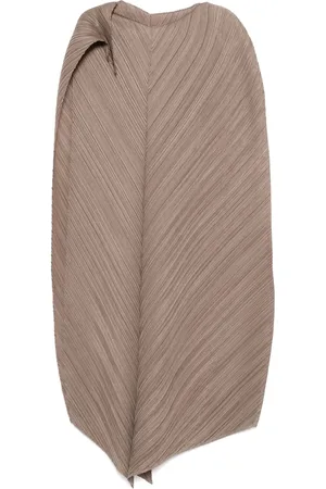 PLEATS PLEASE ISSEY MIYAKE Plisserad utsvängd klänning