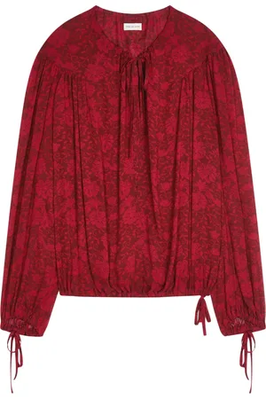 DRIES VAN NOTEN Blommig blus