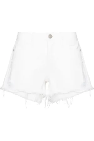 Frame Le Grand Garcon jeansshorts med slitning