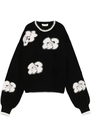 Twin-Set Tröja med blomsterbrodyr
