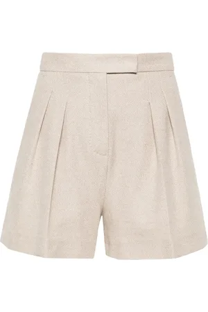 Max Mara Jessica plisserade shorts