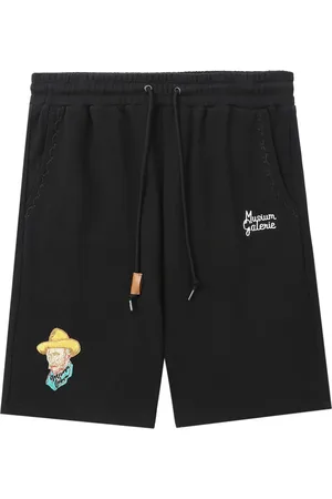 Musium Div. Van Gogh trackshorts med applikation