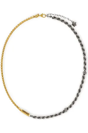 VERSACE Halsband med graverad logotyp