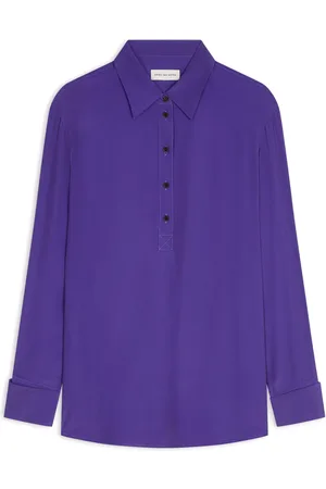 DRIES VAN NOTEN Långärmad pikétröja