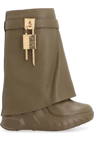 Givenchy Shark Lock stövletter i läder