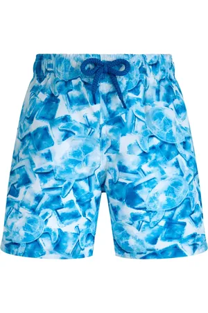 Vilebrequin Iced Turtles ultralätta badbyxor