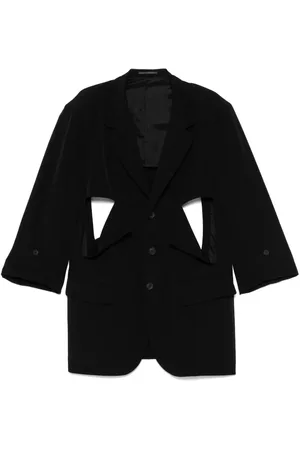 YOHJI YAMAMOTO Blazer med utsnitt